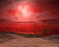 coady red twilight illo background