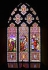 A stained glass window.